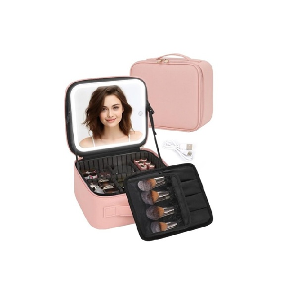 LED MAKEUP MIRROR HANDHELD MAKEUP BOX