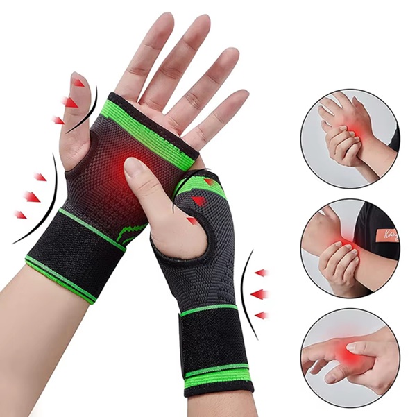 PRESSURIZED WRIST BRACE SUPPORTER