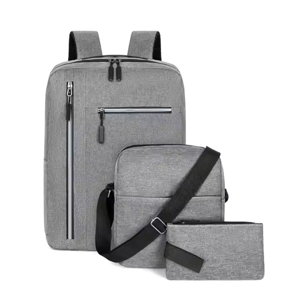 3 PCS TRAVEL BACKPACK BAG SET