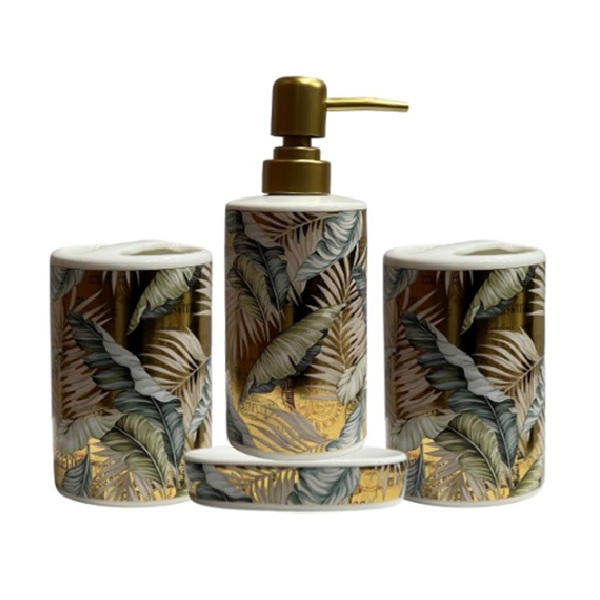 CERAMIC BATHROOM SET