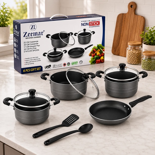 ZEEMAR NON STICK COOKWARE SET